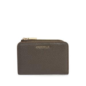 Маленький кошелек Metallic из зернистой кожи