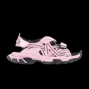 Сандалии Balenciaga Wmns Track Sandal 'Neon Pink Black'