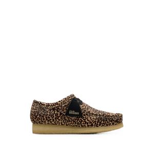 Туфли Wallabee с леопардовым принтом