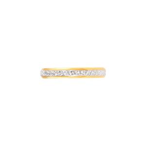 HABIB Oro Italia 916 Желтое и белое золотое кольцо GR53920124(YW)-BI (22K Золото)