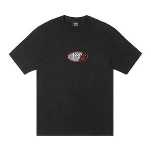 Футболки с коротким рукавом Stussy Pitstop Tee Pigment Dyed 'Чёрный'