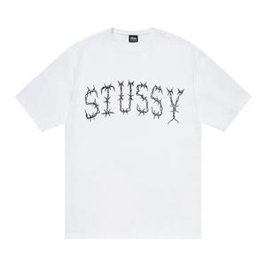 Футболки Stussy Barb Tee 'White'