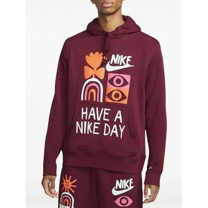Худи с кулиской и графичным принтом