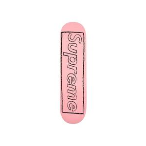 Supreme x KAWS Chalk Logo Skateboard Deck 'Розовый'
