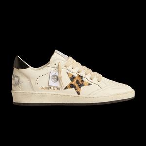 Кроссовки Swarovski x Golden Goose Wmns Ball Star «Леопардовый Кристалл»