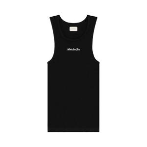 Топы Aimé Leon Dore Embroidered Logo Tank Top «Глубокий чёрный»