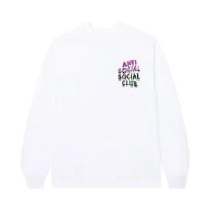 Футболки Anti Social Social Club Mind Melt Long-Sleeve Tee 'White'