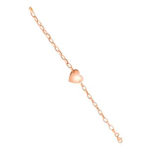 TOMEI Love Chain браслет, розовое золото 585/14K