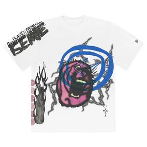 Футболки Cactus Jack by Travis Scott For Fragment Sunrise Tee 'White'