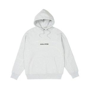 Худи Palace Track Hood 'Grey Marl'