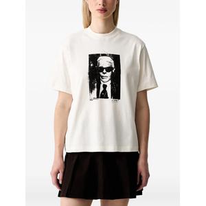 Футболка Karl portrait с графичным принтом