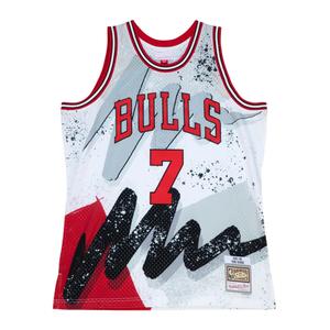 Топ Toni Kukoc NBA Chicago Bulls 1997 Hyper Hoops Swingman