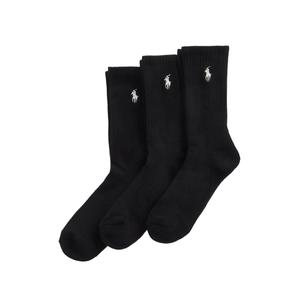 Комплект Cushioned Sport Crew из трех пар носков с вышивкой