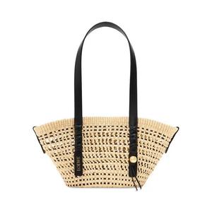 Ручки Loewe Braid Basket Small 'Натуральный/Черный'
