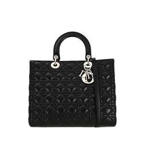 Сумка-тоут Lady Dior Cannage большого размера (2002 год)