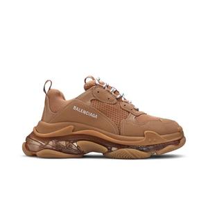 Кроссовки Balenciaga Triple S Sneaker «Clear Sole - Light Camel»