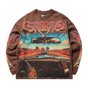 Футболки с длинным рукавом Godspeed On The Run Long-Sleeve 'Mocha'