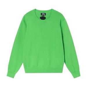 Свитеры Stussy Bent Crown Sweater 'Лаймовый'