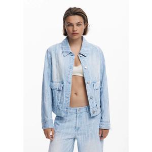 Джинсовая куртка с карманами для женщин I Desigual.com