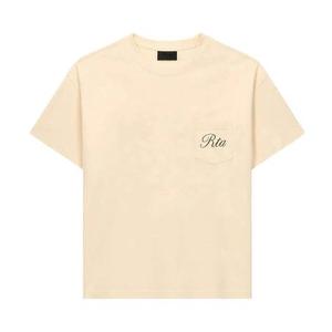 Футболки RtA Bastien Pocket Tee 'Bone Clockface'