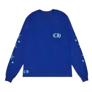 Рубашки на пуговицах Chrome Hearts Рубашка с длинным рукавом Star 'Blue'