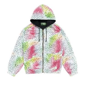 Толстовки на молнии Stussy Denim Tears Sequin Zip Hoodie «Мульти»