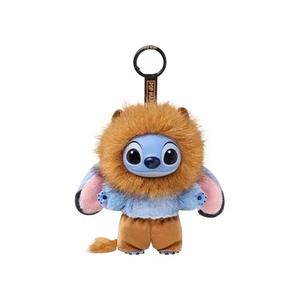 Плюшевые игрушки Pop Mart x Disney Stitch Adventure Series Vinyl Plush Pendant 'Simba Stitch'