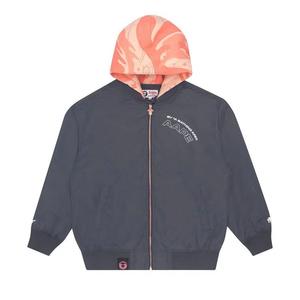 Куртки AAPE Panelled Logo Jacket 'Grey/Dark'