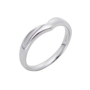 LITZ 18K Белое золото Кольцо с бриллиантом YF-YR7306