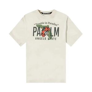 Футболки Palm Angels East Coast Vintage Tee 'White/Black'