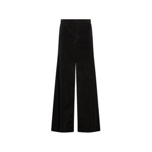 Широкие брюки из вельвета