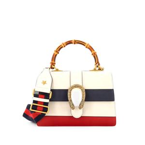 Сумка-сэтчел Dionysus Bamboo Top Handle Bag Colorblock среднего размера