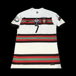 Игровые футболки Nike Portugal UEFA Euro Away Jersey #7 Ronaldo 'Бирюзовый/Многоцветный'