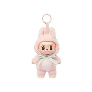 Плюшевые игрушки Pop Mart Labubu Мококо Близко к Сладкому Виниловый плюшевый брелок 'Розовый'