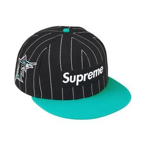Кепки Supreme x MLB Teams Box Logo New Era 'Stripe Florida Marlins'