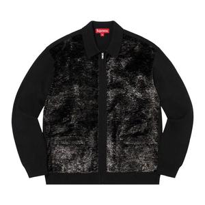 Кардиганы Supreme Faux Fur Zip Up Cardigan 'Black'