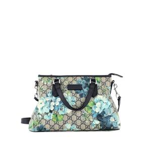 Сумка-тоут Convertible Zip Blooms Print GG Coated Canvas Medium
