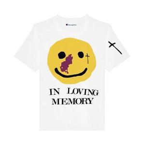 Футболки Cactus Plant Flea Market Yams Day In Loving Memory Tee 'Белый'