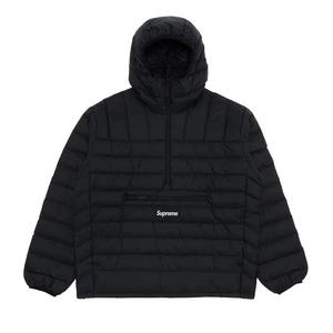 Пуховики Supreme Micro Down Half Zip Hooded Pullover 'Black'