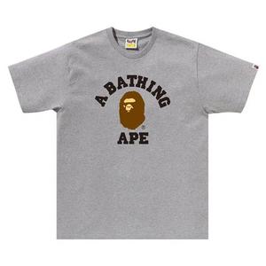 Верхи BAPE College Tee 'Серый'