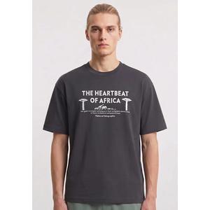 Унисекс футболка AVIS Big Graphic Semi-Oversized Fit с коротким рукавом