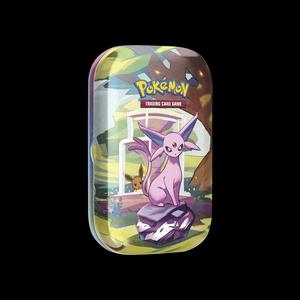 Коллекционные карточки Pokémon Scarlet & Violet: Pristmatic Evolutions Mini Tin (Espeon)