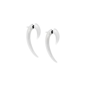 Серьги Talon из белого золота