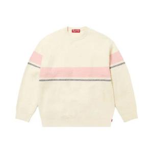 Свитеры Supreme Brushed Stripe Sweater 'Ivory'