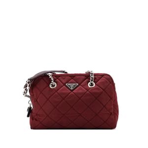Сумка на плечо Chain Quilted Tessuto Medium