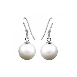 Серьги Lady Pearl — Серебро/Жемчужно-белый