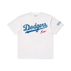 Футболки с коротким рукавом Fragment Design x Dodgers x Complexcon Script Tee 'White'