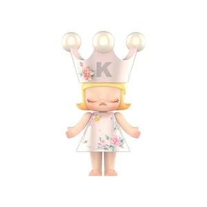 Фигурки Pop Mart Mega Royal Molly Velvet Flowers 400% 'Pink'
