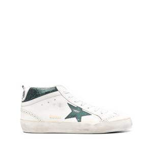 Кеды Mid Star с эффектом кракле