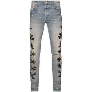 Джинсы скинни Camo Bones